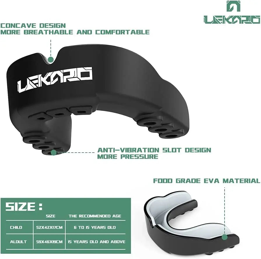 RepNation MouthGuard Pro – Protector Bucal para Boxeo, MMA y Deportes de Contacto