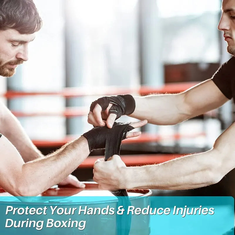 RepNation Boxing Hand Wraps – Vendajes de Boxeo para Protección de Muñecas y Nudillos